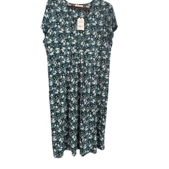 Seasalt Cornwall Dresses & Skirts - Seasalt Cornwall Seed Packet Floral Green Dress NWT US 20